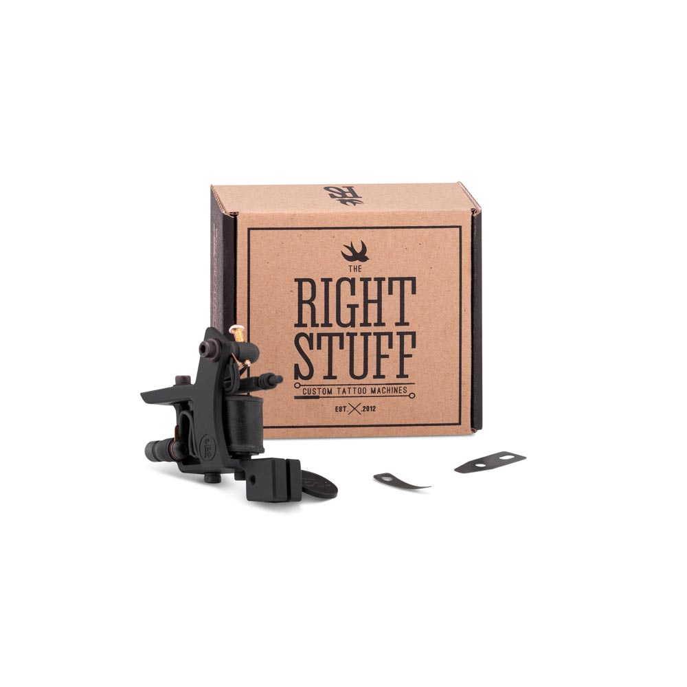 Right Stuff miniDOZZER TrueLiner Coil Tattoo Machine — Black