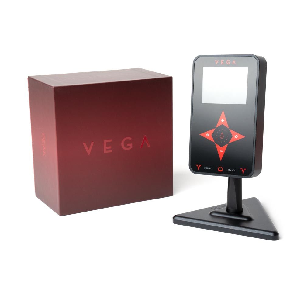 Peak Vega Tattoo Power Supply – Black Plastic