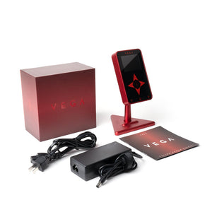 Peak Vega Tattoo Power Supply — Red Aluminum