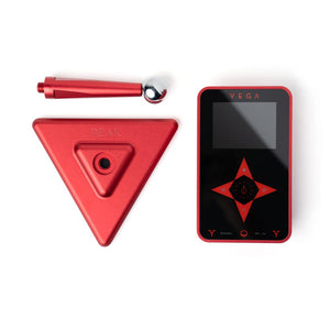 Peak Vega Tattoo Power Supply — Red Aluminum