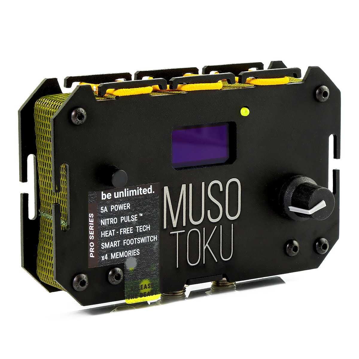 Musotoku Tattoo Power Supply — Black