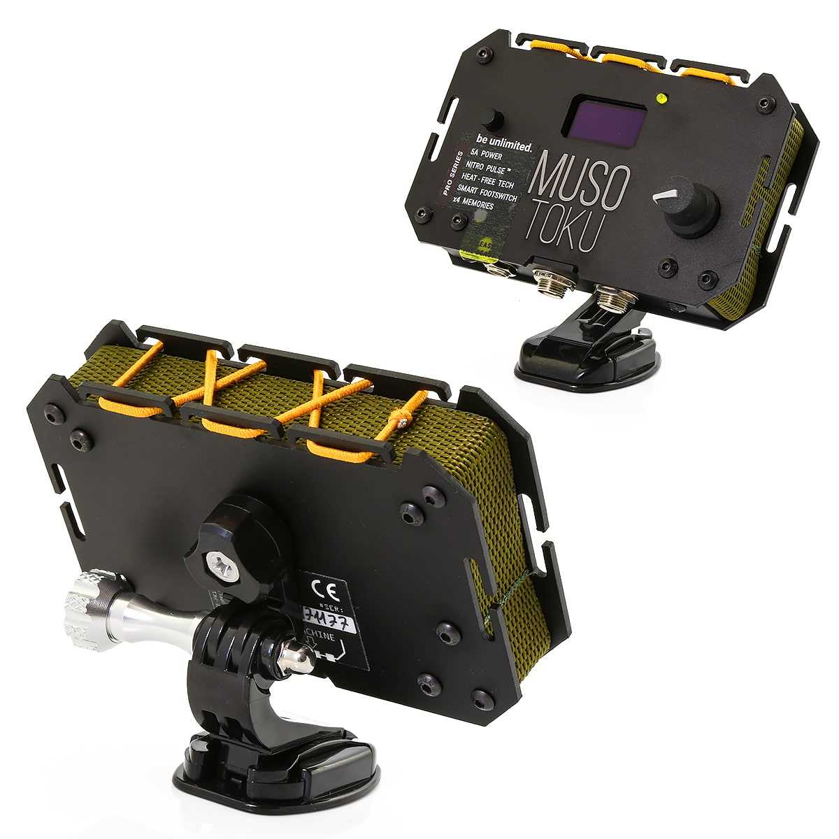 Musotoku Tattoo Power Supply — Black