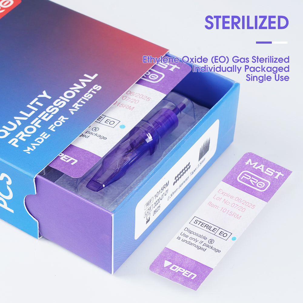 Dragonhawk Mast Pro Tattoo Needle Cartridges — Box of 20