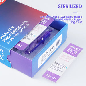 Dragonhawk Mast Pro Tattoo Needle Cartridges — Box of 20