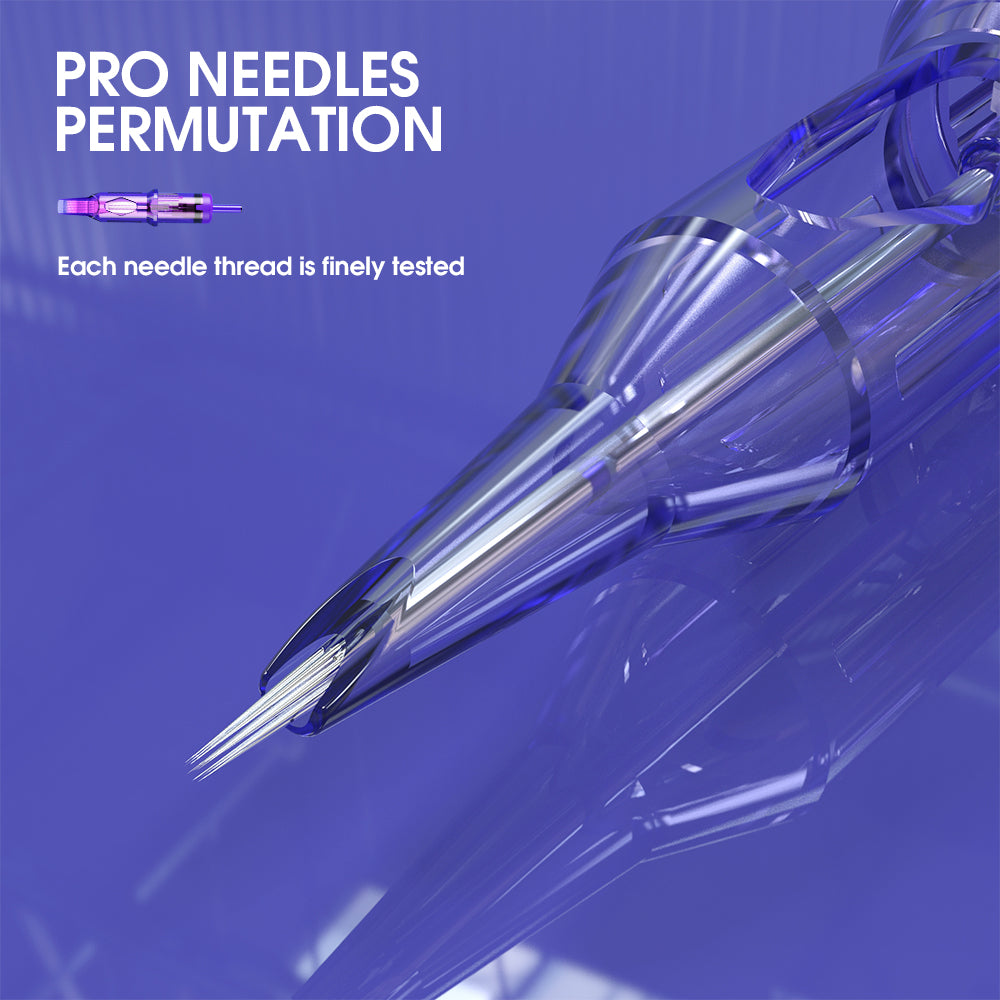 Dragonhawk Mast Pro Tattoo Needle Cartridges — Box of 20