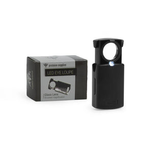 30x Illuminated LED Eye Loupe Glass Lens