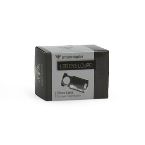 30x Illuminated LED Eye Loupe Glass Lens