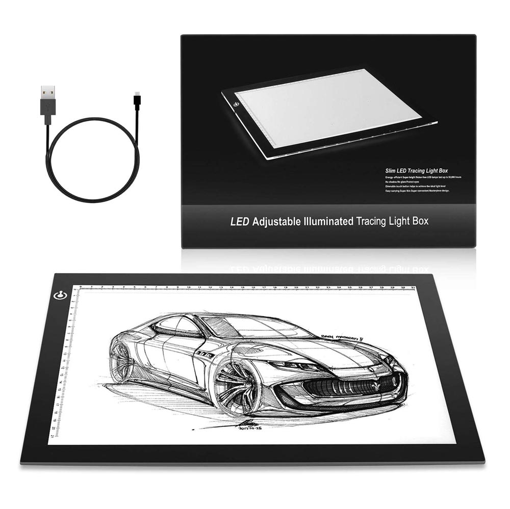 Ultra Thin Light Box — Perfect for Tattoos — 110v–220v