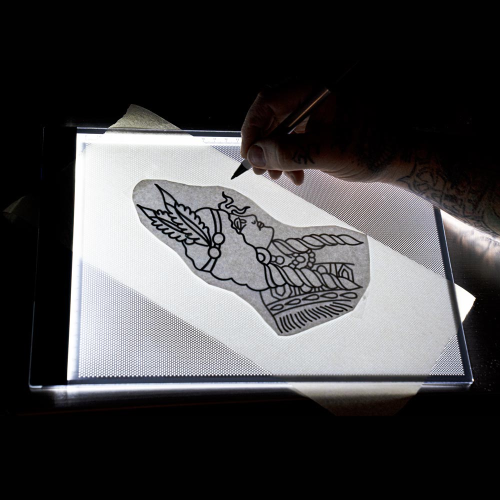 Ultra Thin Light Box — Perfect for Tattoos — 110v–220v