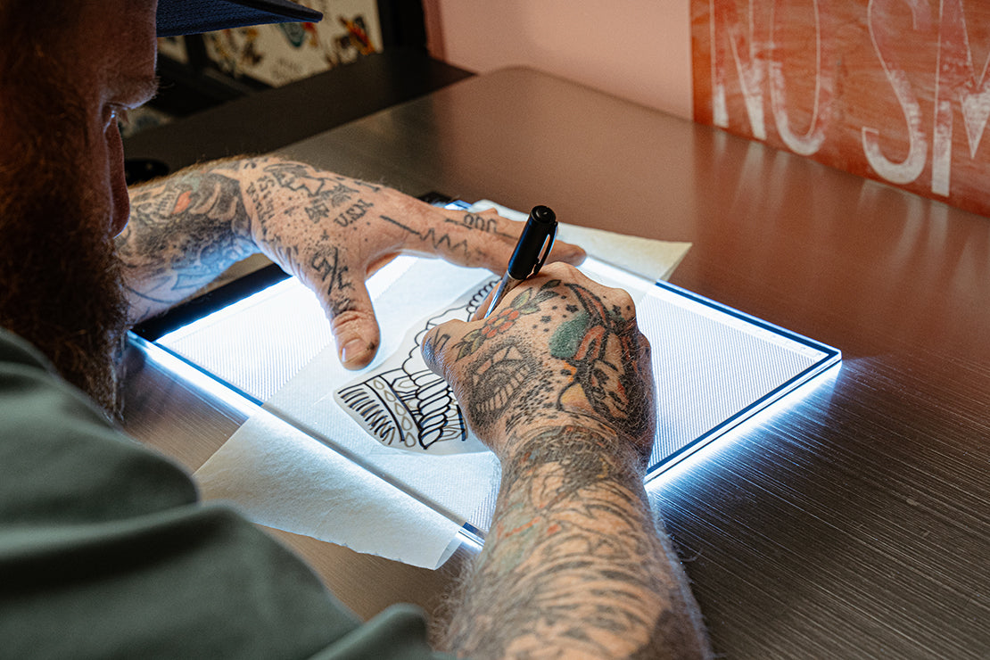 Ultra Thin Light Box — Perfect for Tattoos — 110v–220v
