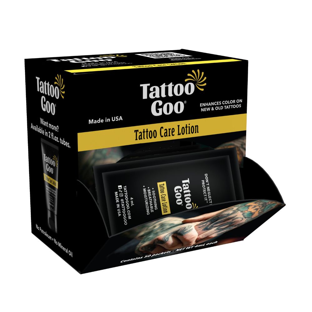 Tattoo Goo Lotion Pillow Pack - 4mL - Case of 50