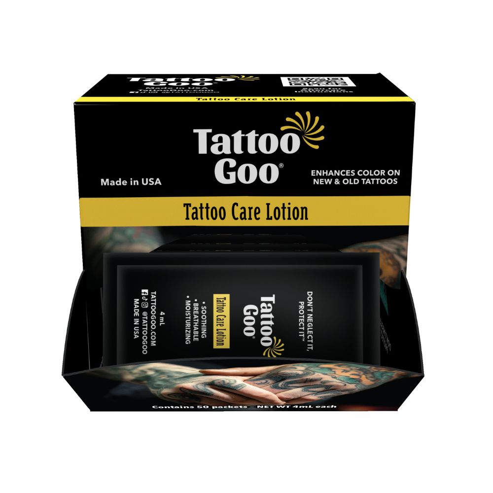 Tattoo Goo Lotion Pillow Pack - 4mL - Case of 50