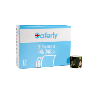 Saferly 2" Medical Cohesive Wraps — Case of 12