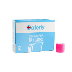 Saferly 2" Medical Cohesive Wraps — Case of 12