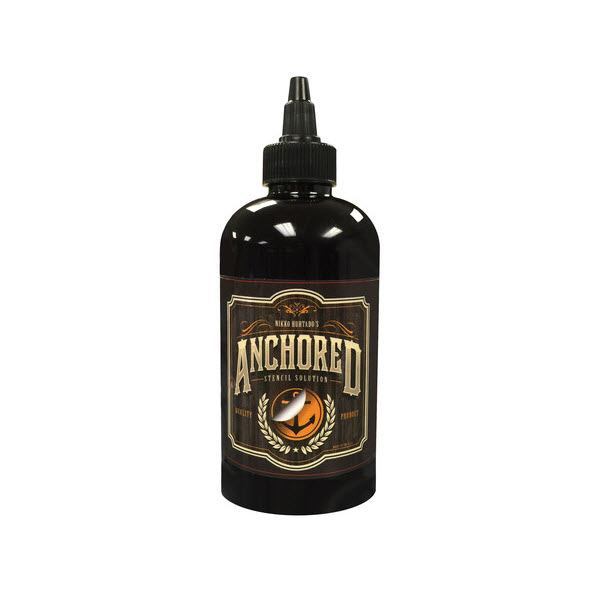 Anchored by Nikko – Tattoo Stencil Solution– 8oz – Price Per Bottle