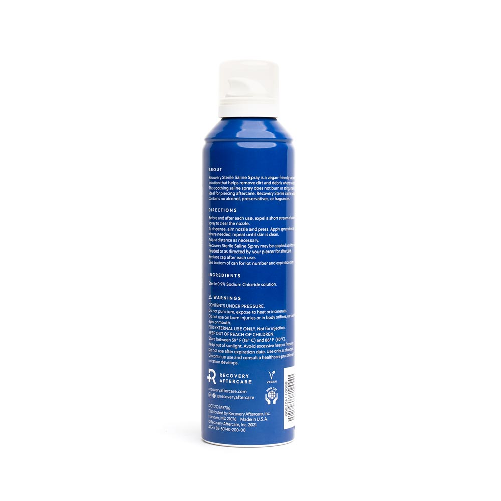 Recovery Sterilized Saline Wash Spray