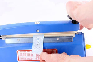 Compact 8" Impulse Heat Sealer — w/ 400 Free Sterilization Pouches — 110v or 220v