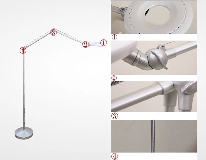 Floor Standing Lamp - Height Adjustable