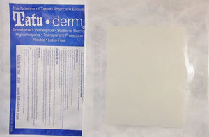Tatu-Derm Sheet - Tattoo Aftercare System for the Tattoo Artist