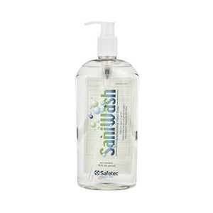 Safetec SaniWash Antimicrobial Handwash — 16oz Bottle