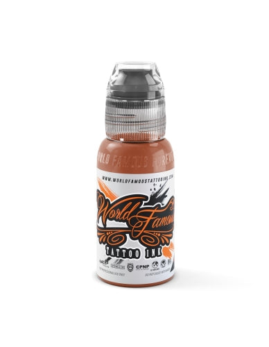 World Famous Tattoo Ink – All Orange Inks – 1/2oz Bottle