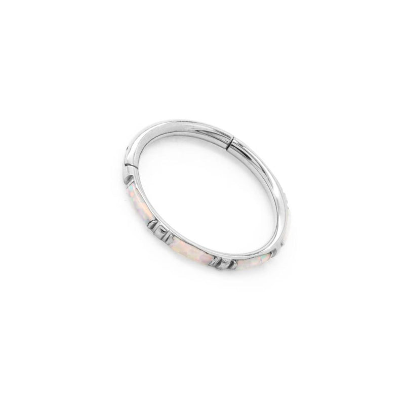 16g Synthetic Opal Profile Septum Clicker — Price Per 1