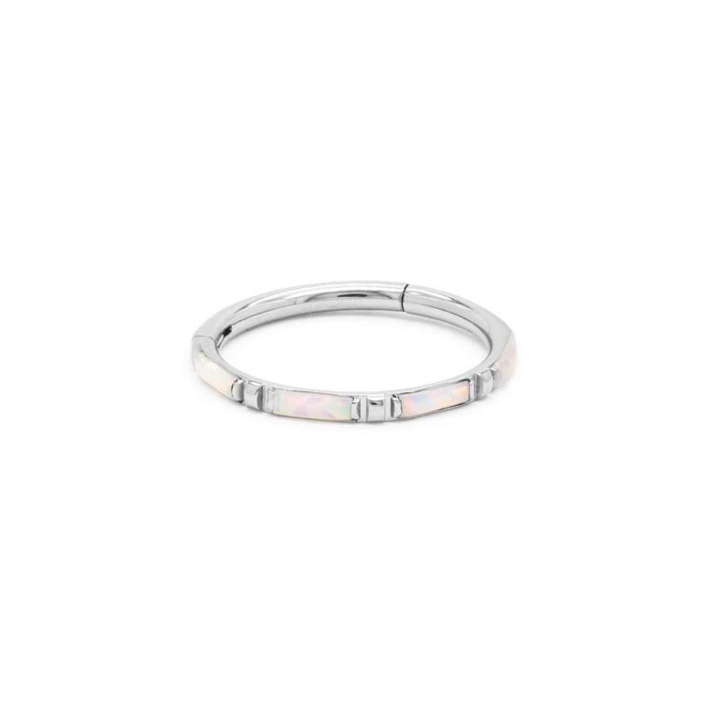 16g Synthetic Opal Profile Septum Clicker — Price Per 1