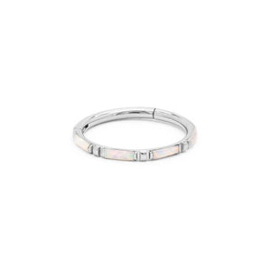 16g Synthetic Opal Profile Septum Clicker — Price Per 1