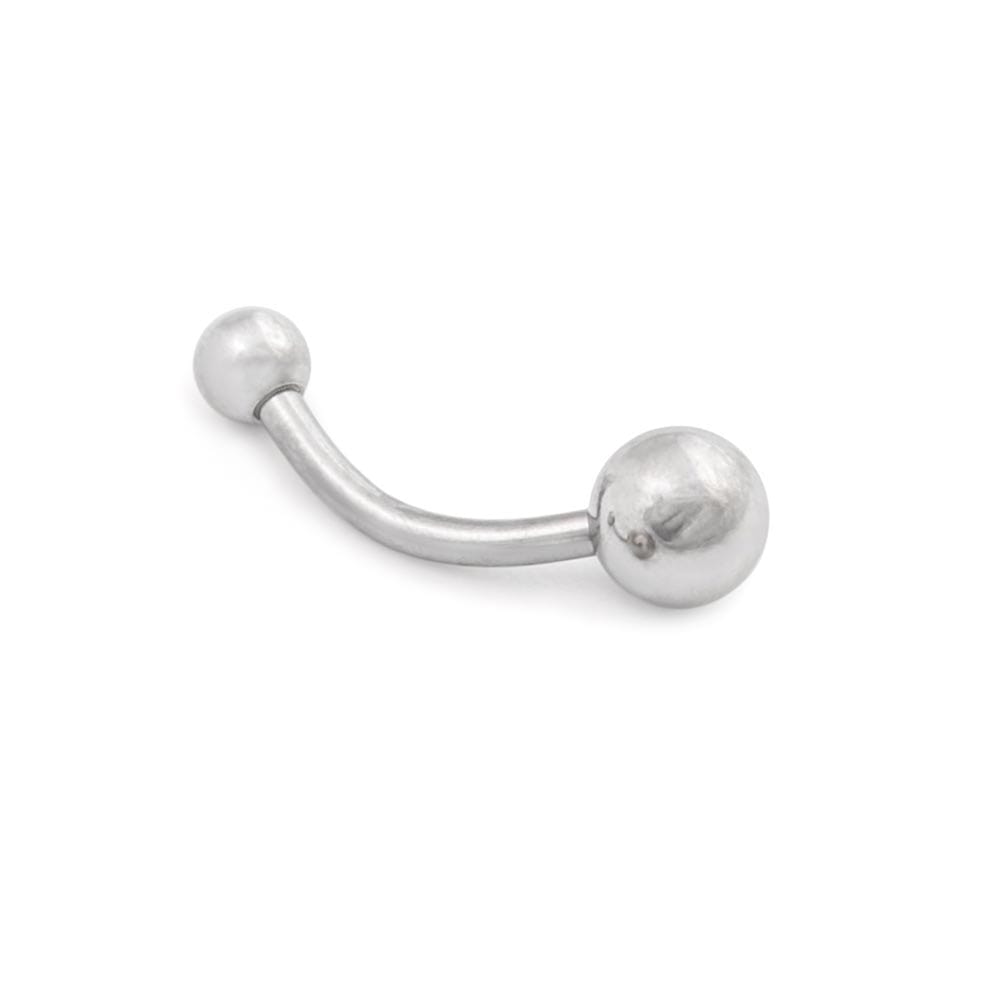 14g 7/16” Steel Ball Belly Button Ring