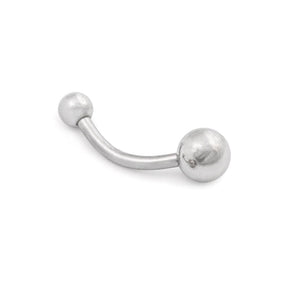 14g 7/16” Steel Ball Belly Button Ring