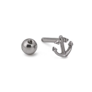 16g 5/16” Stainless Steel Anchor Ear Jewelry — Price Per 1