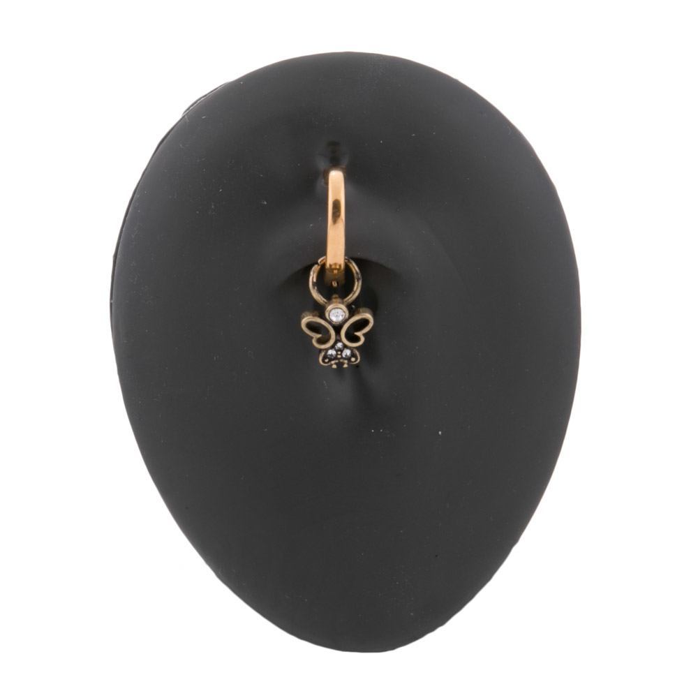 14g 3/8” Guardian Angel PVD Gold Clicker — Price Per 1