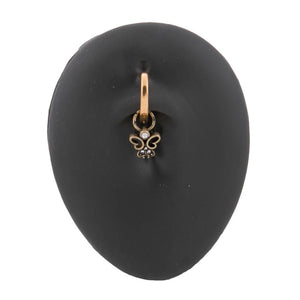 14g 3/8” Guardian Angel PVD Gold Clicker — Price Per 1