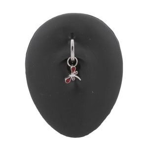 14g 3/8” Fiery Dragonfly Steel Clicker — Price Per 1