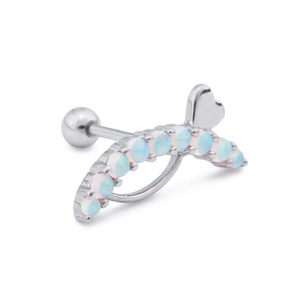 16g 5/16” Opal Love Straight Barbell — Price Per 1