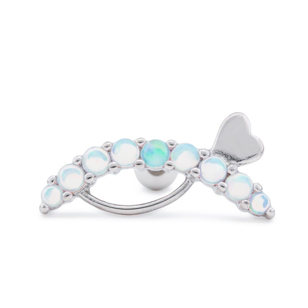 16g 5/16” Opal Love Straight Barbell — Price Per 1