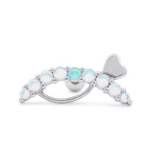 16g 5/16” Opal Love Straight Barbell — Price Per 1