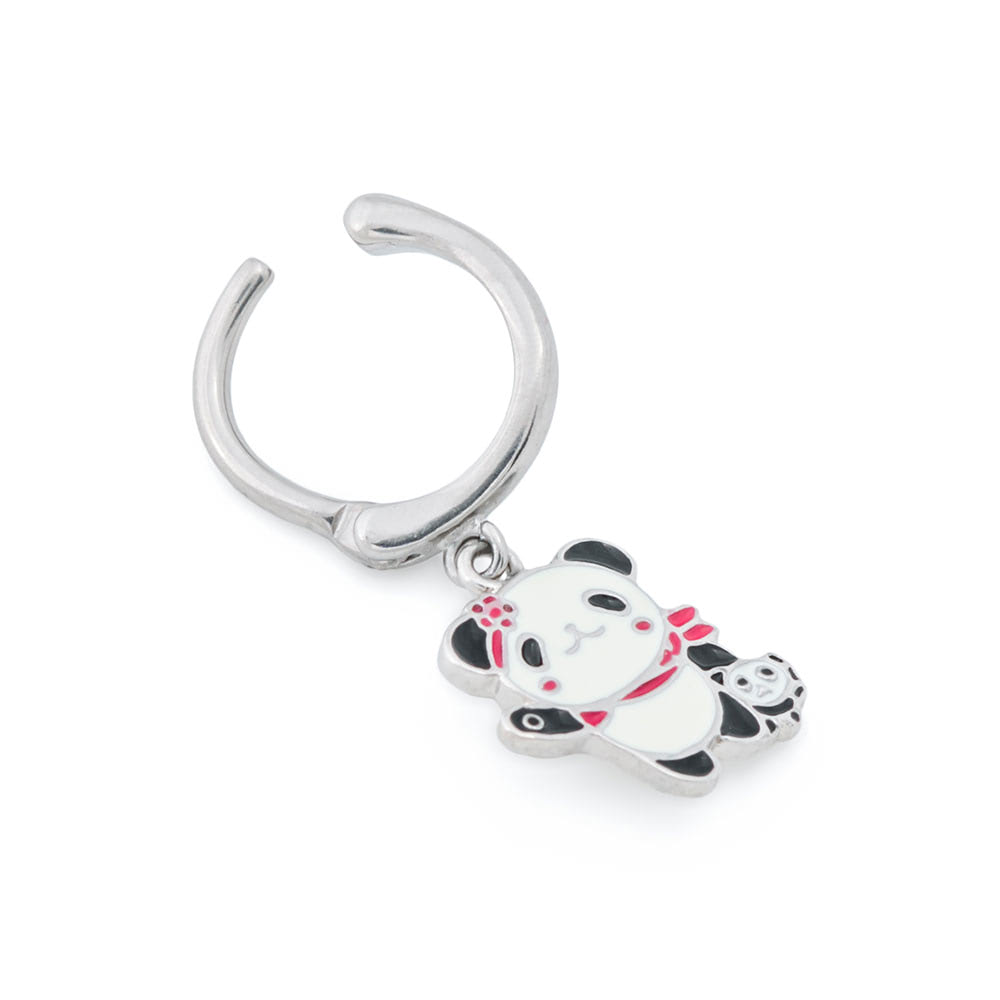14g 3/8” Panda Friends Clicker Ring — Price Per 1