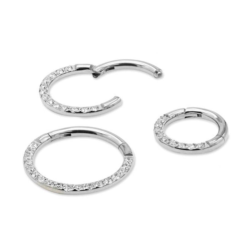 Gemmed Sector Titanium Clicker