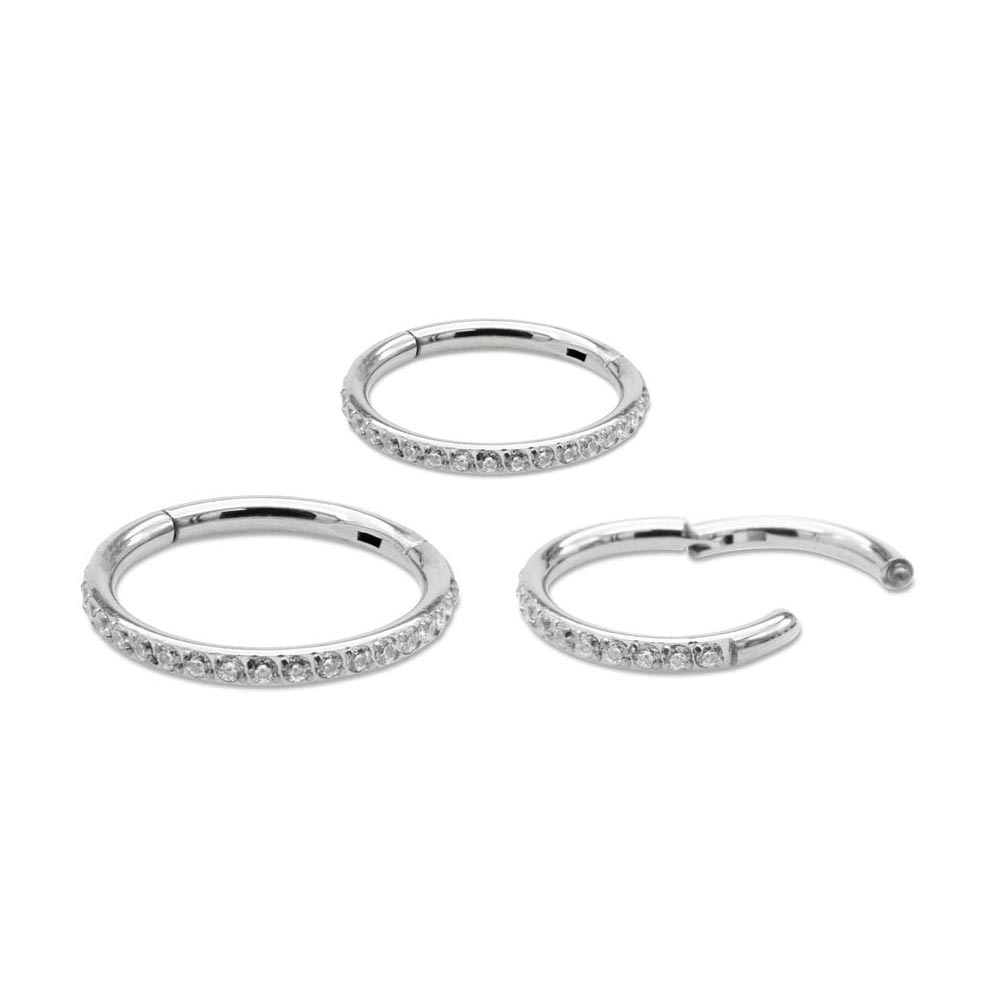 16g Jeweled Arc Titanium Clicker — Price Per 1