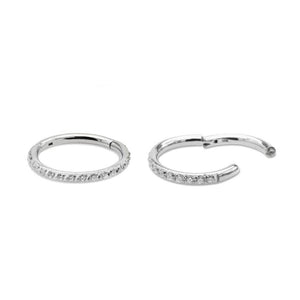 Side-Facing Gemmed Titanium Clicker