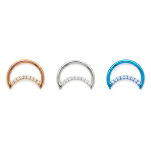 Lunar Gemmed Titanium Clicker