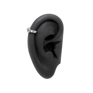 16g Winged Crystal Heart Clicker D-Ring — Price Per 1