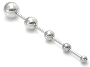 14g Multiple Tap Ball 180Âº  Ends - 5mm 6mm or 8mm Balls - Price Per 1 Ball