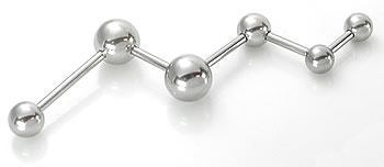 14g Multiple Tap Ball 90Âº  Ends - 5mm 6mm or 8mm Balls - Price Per 1 Ball