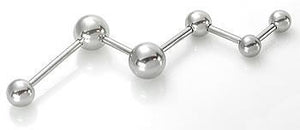 14g Multiple Tap Ball 90Âº  Ends - 5mm 6mm or 8mm Balls - Price Per 1 Ball