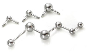 14g Multiple Tap Ball 90Âº  Ends - 5mm 6mm or 8mm Balls - Price Per 1 Ball