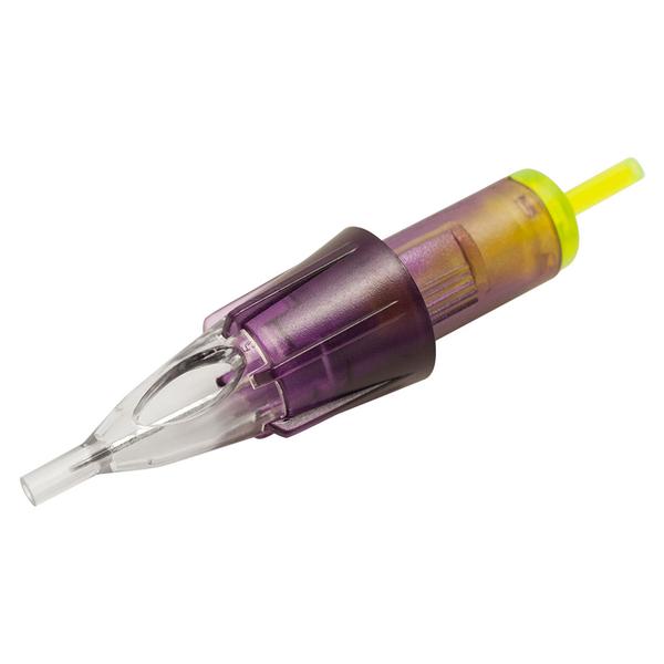 Color Lock Cartridge Tattoo Needles — Open Tip — Box of 10