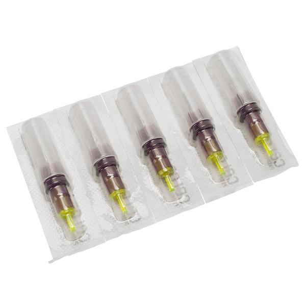 Color Lock Cartridge Tattoo Needles — Diamond Tip — Box of 10