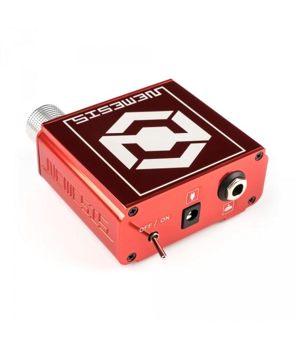 Nemesis Professional Tattoo Power Supply in Red by Kwadron